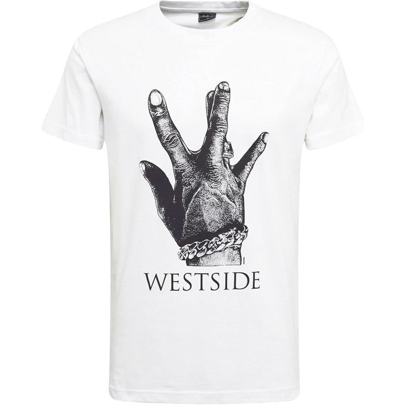 Mister Tee Men's Street Fashion White T-Shirts Collection made in usa Hoodie Sweatshirt | PrintMintTees.com
