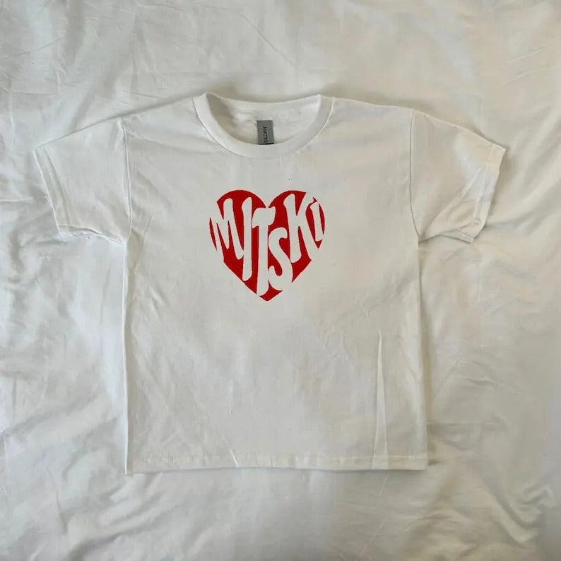 Mitski Baby Tee, y2k clothing, Pinterest ,vintage, streetwear, trendy, Indie Music Lover, Band T-Shirt, I bet on losing...