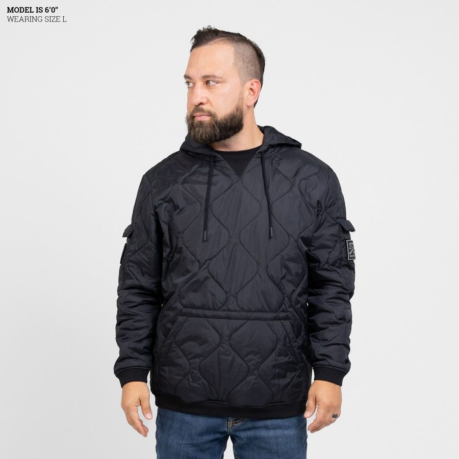 Tac Woobie Pullover Hoodie - Black