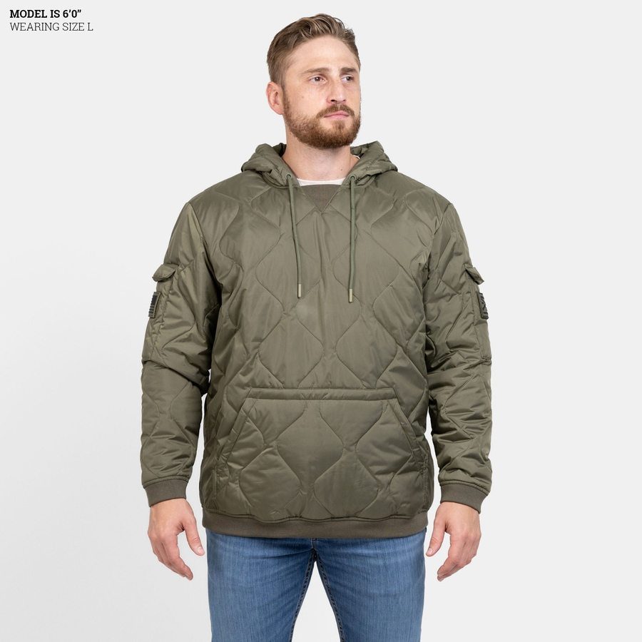 Tac Woobie Pullover Hoodie - Military Green