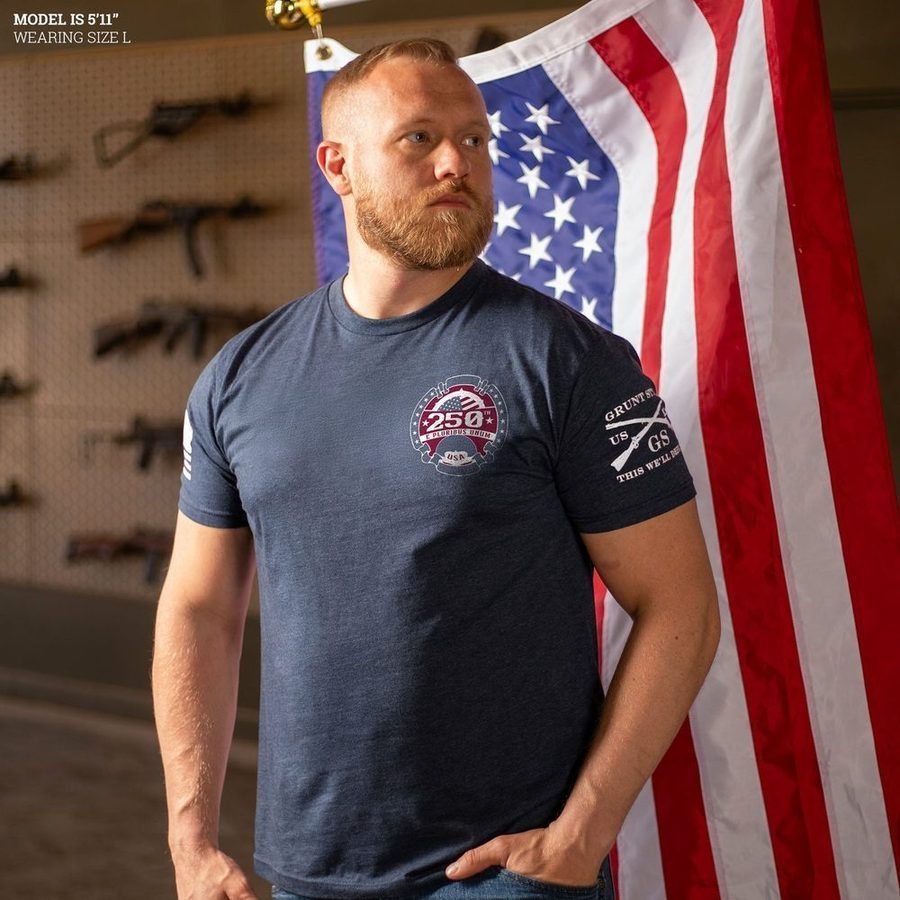 250th Commemorative T-Shirt - Midnight Navy