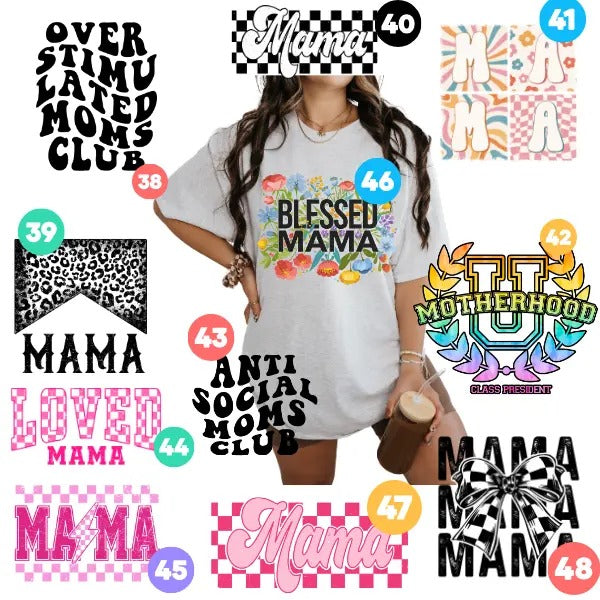 Mom Designed Grey Chose Your Fit Plus Size Options Cotton Womenswear Lightweight Vintage Cute Top Check T-Shirts, Hoodie, Sweatshirt