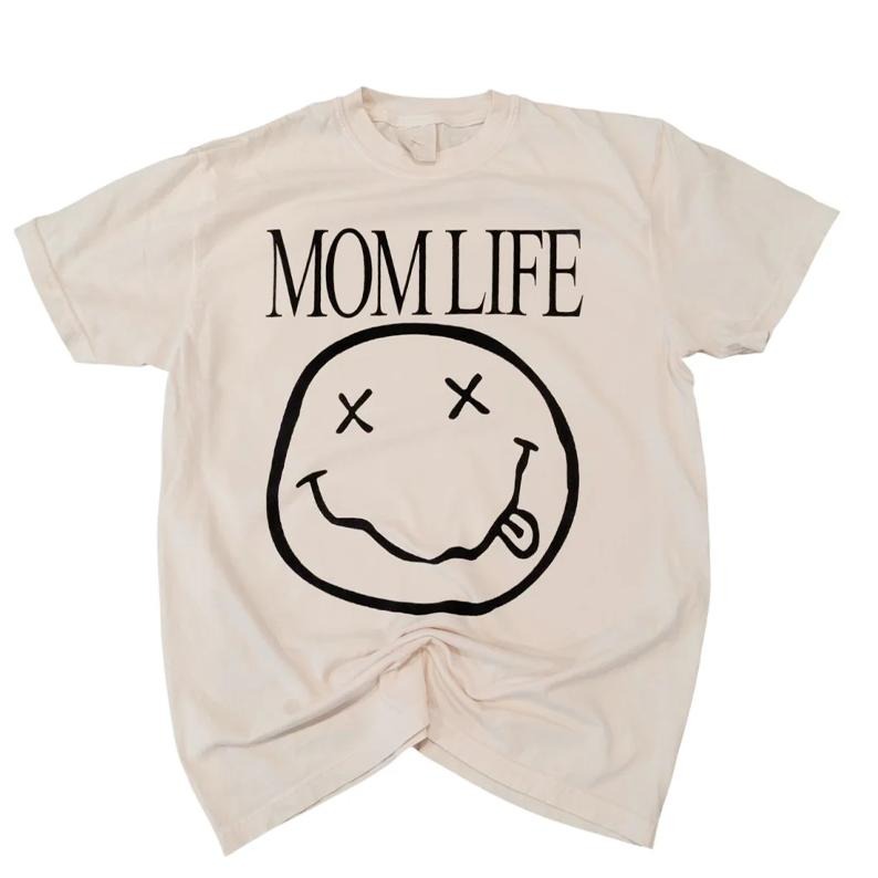 Mom Life Shirt Mama Her Mom Motherhood Womenswear Menswear Cotton T-Shirts, Hoodie, Sweatshirt