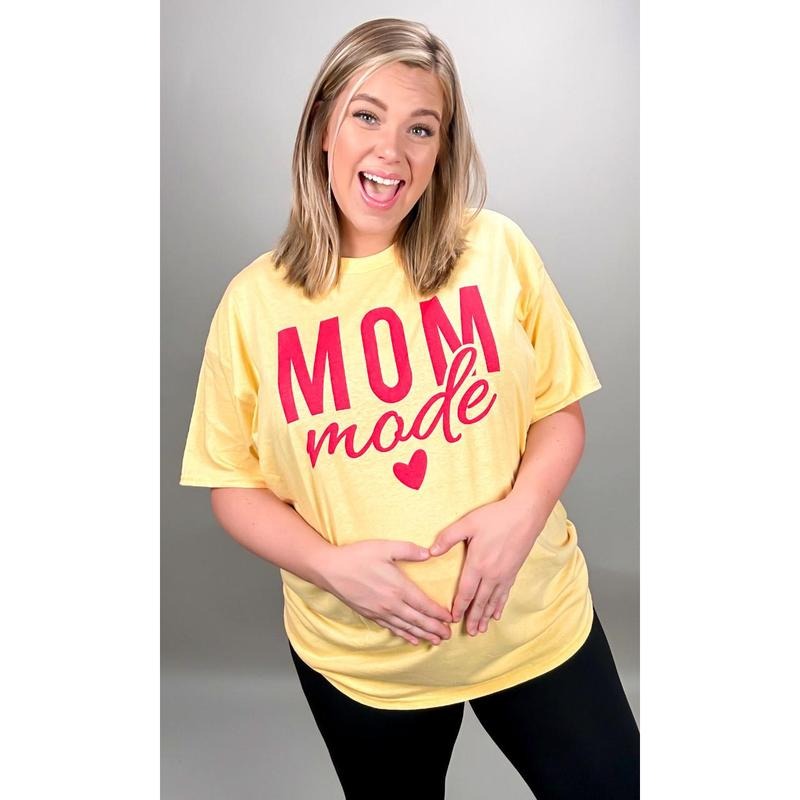 Mom Mode Graphic T-Shirt Hoodie Sweatshirt | PrintMintTees.com