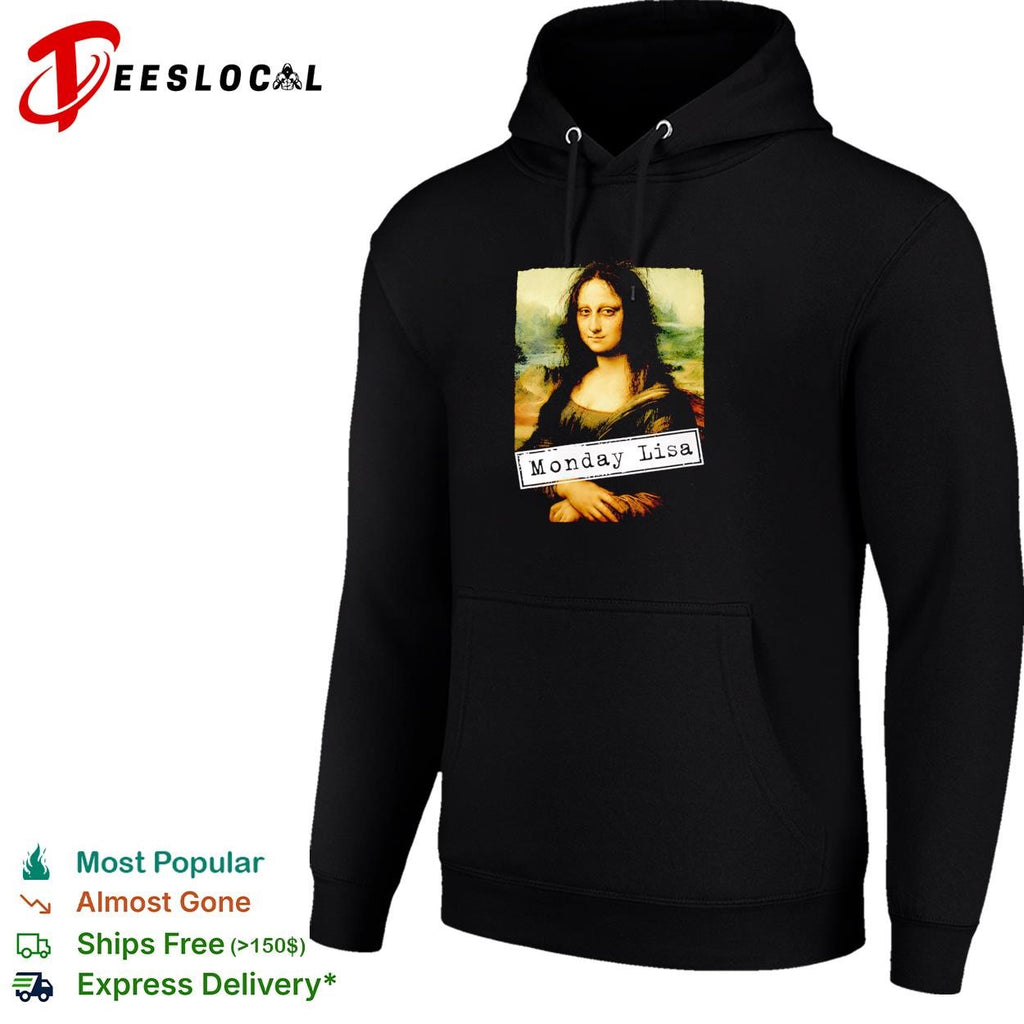 Mona Lisa Monday portrait shirt