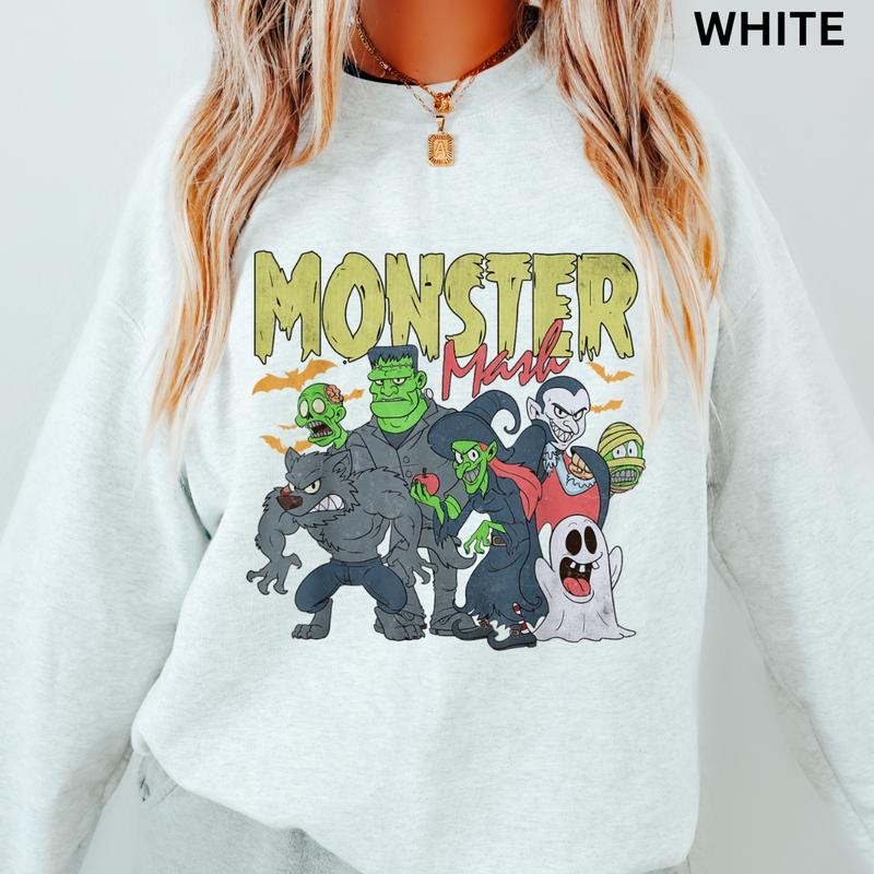 Monster Mash Halloween Sweatshirt