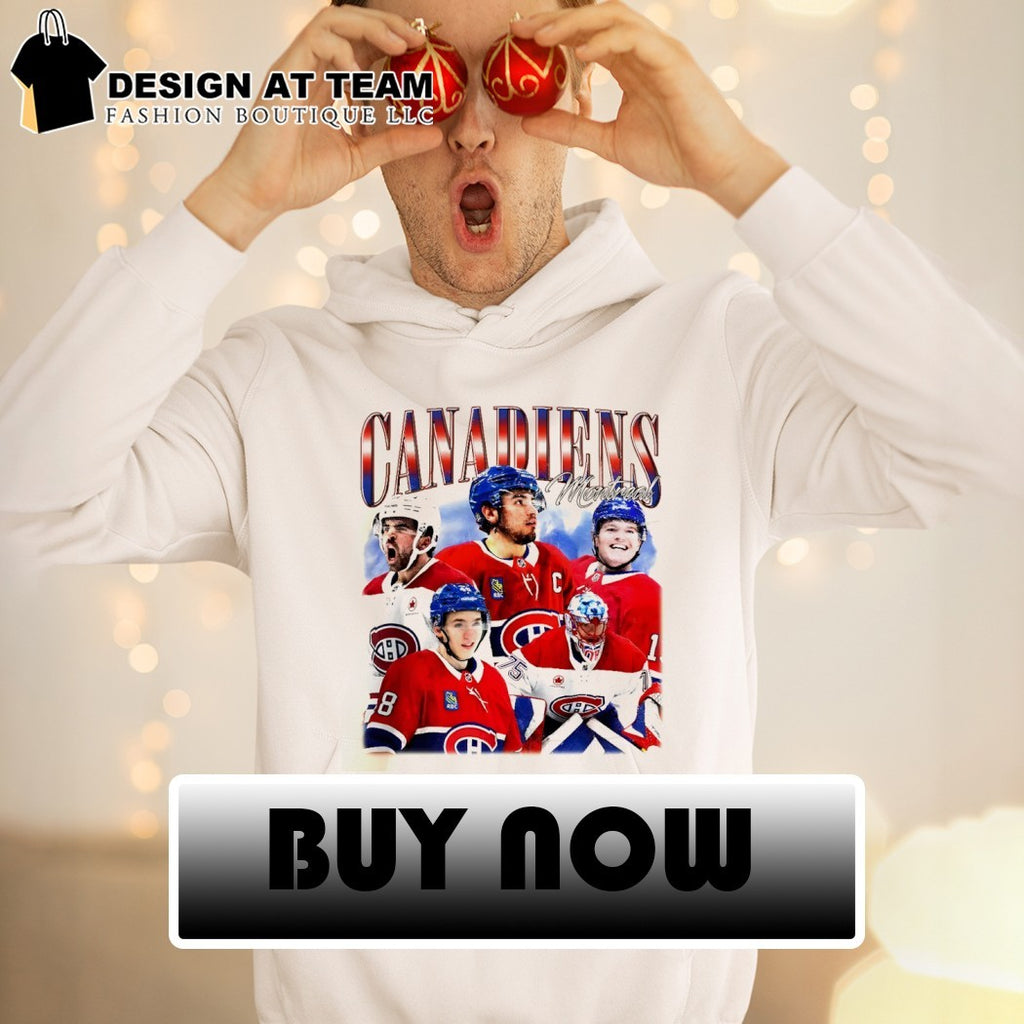 Montreal Canadiens NHL Big 5 Players Hockey graphic shirt