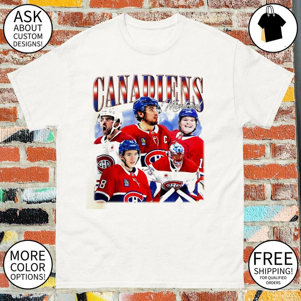 Montreal Canadiens NHL Big 5 Players Hockey graphic shirt