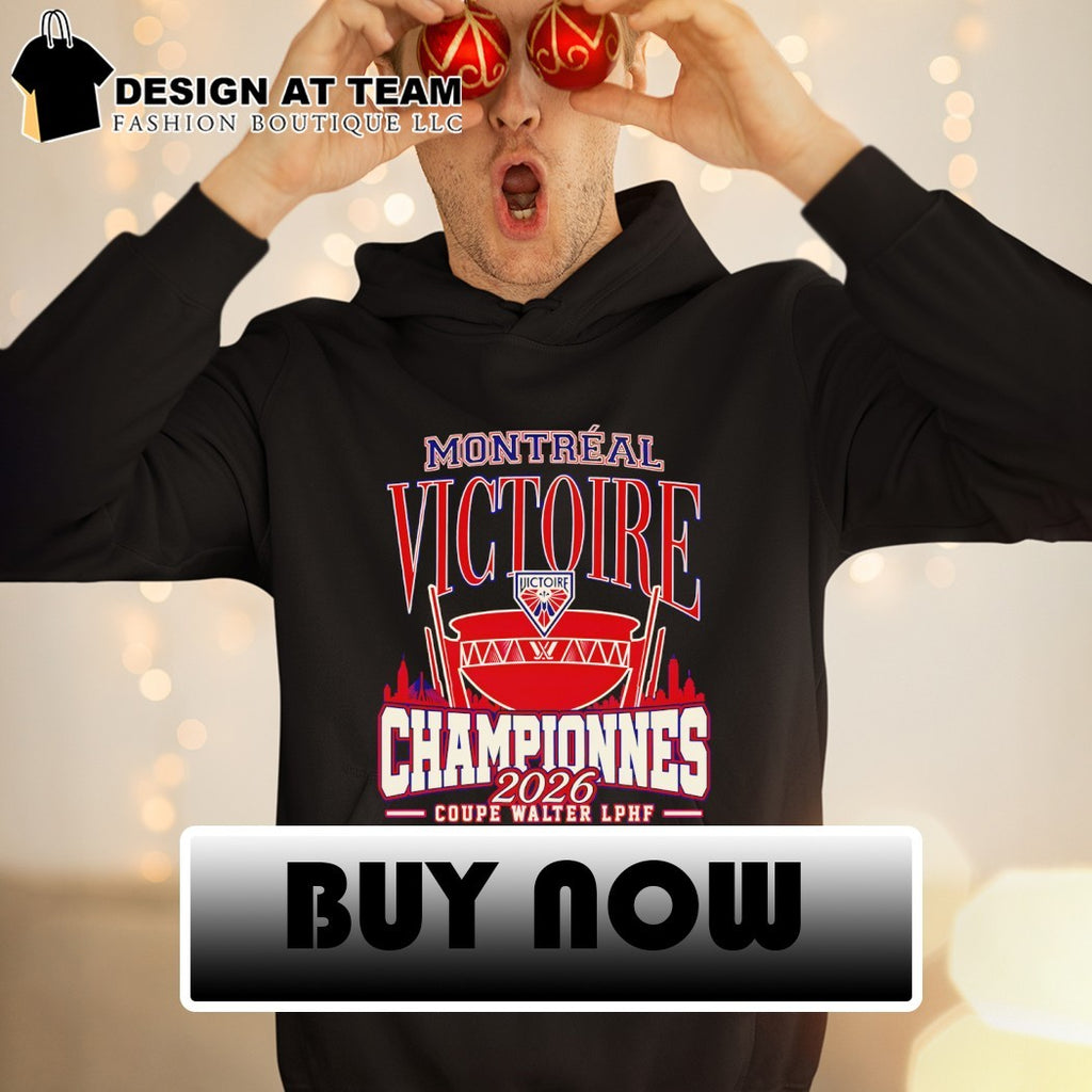 Montréal Victoire Walter Cup 2026 Champions Coupe Water LPHF shirt