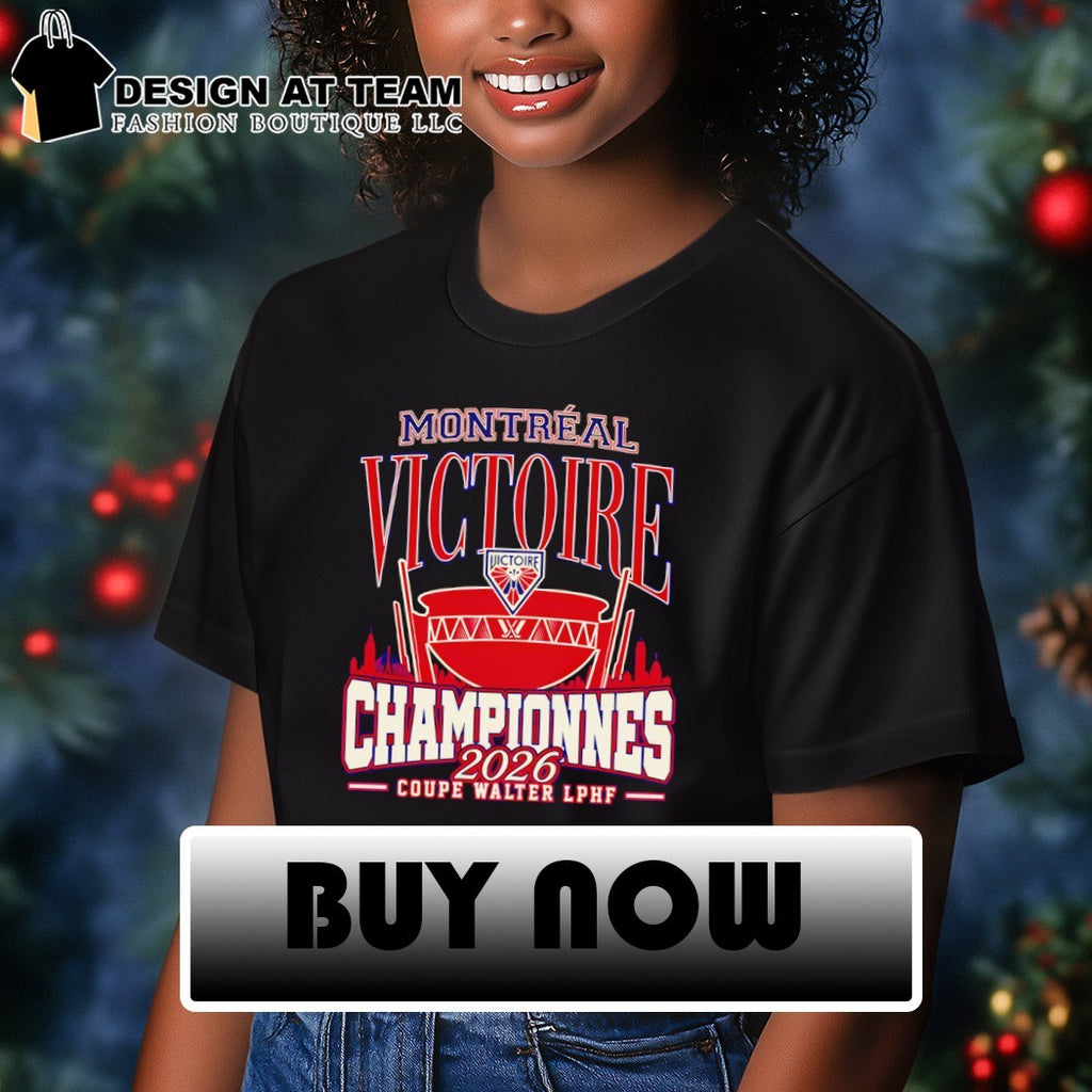 Montréal Victoire Walter Cup 2026 Champions Coupe Water LPHF shirt