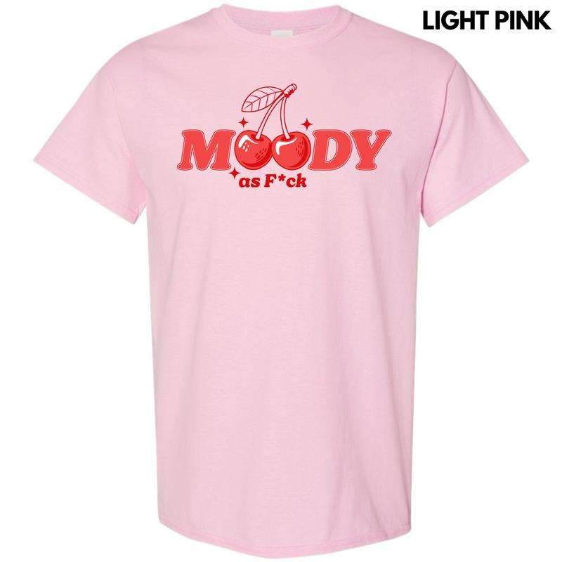 Moody Cherries Gildan Short Sleeve T-Shirt 'NLB' Hoodie Sweatshirt | PrintMintTees.com