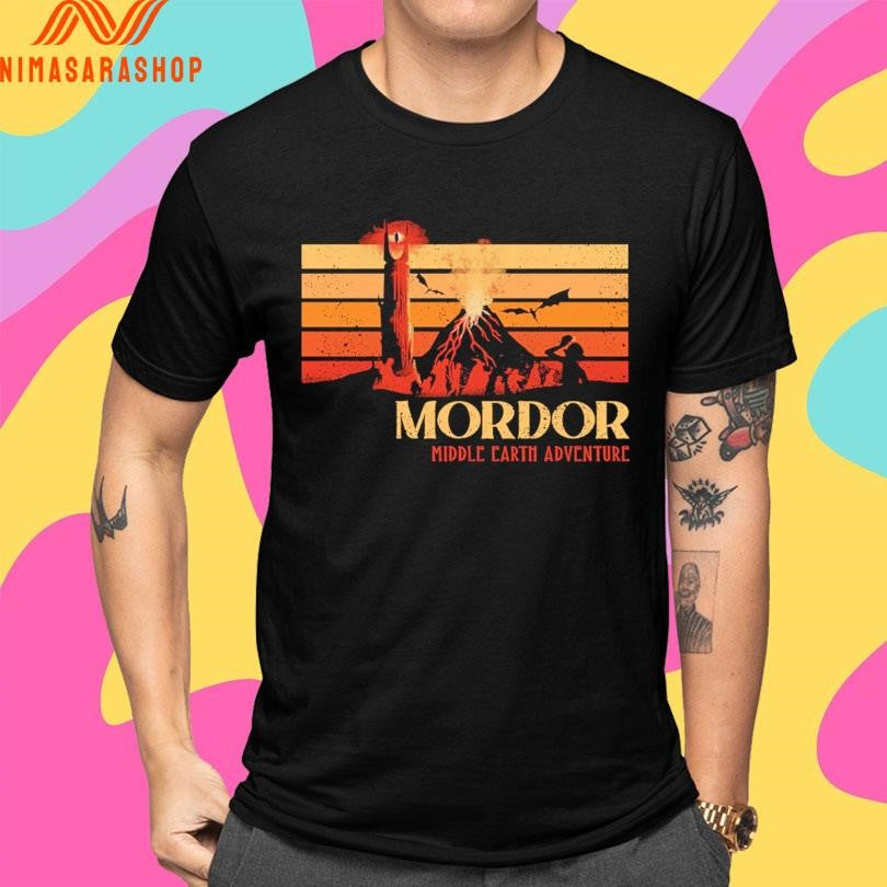 Mordor Middle Earth Adventure Shirts