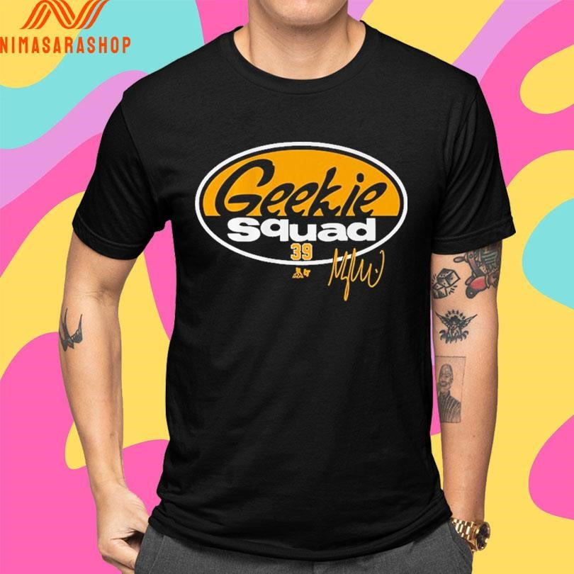 Morgan Geekie Squad 39 Signature Shirts