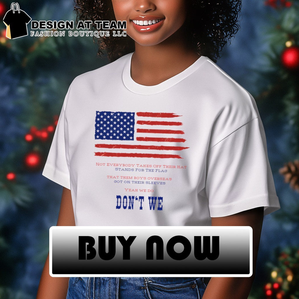 Morgan Vintage Don’t We Still the Problem 2026 Tour American Flag shirt