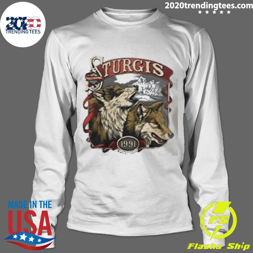 Morgan Wallen Harley Davidson Wolf Shirt