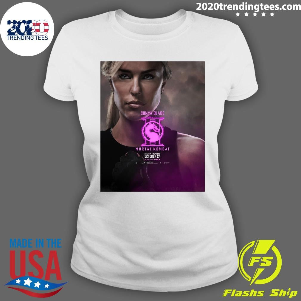 Mortal Kombat II Movie Exclusive Sonya Blade Character 2026 Shirt