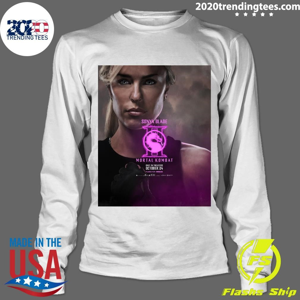Mortal Kombat II Movie Exclusive Sonya Blade Character 2026 Shirt