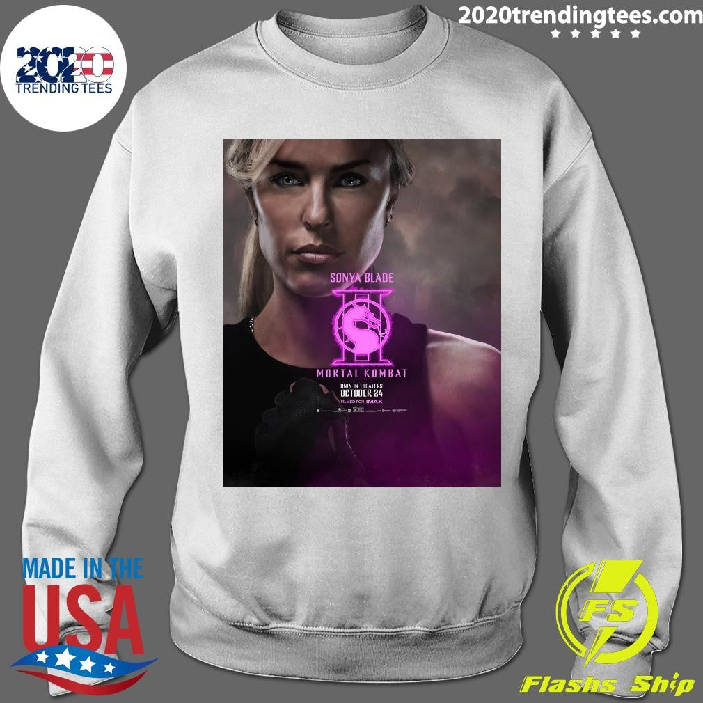 Mortal Kombat II Movie Exclusive Sonya Blade Character 2026 Shirt
