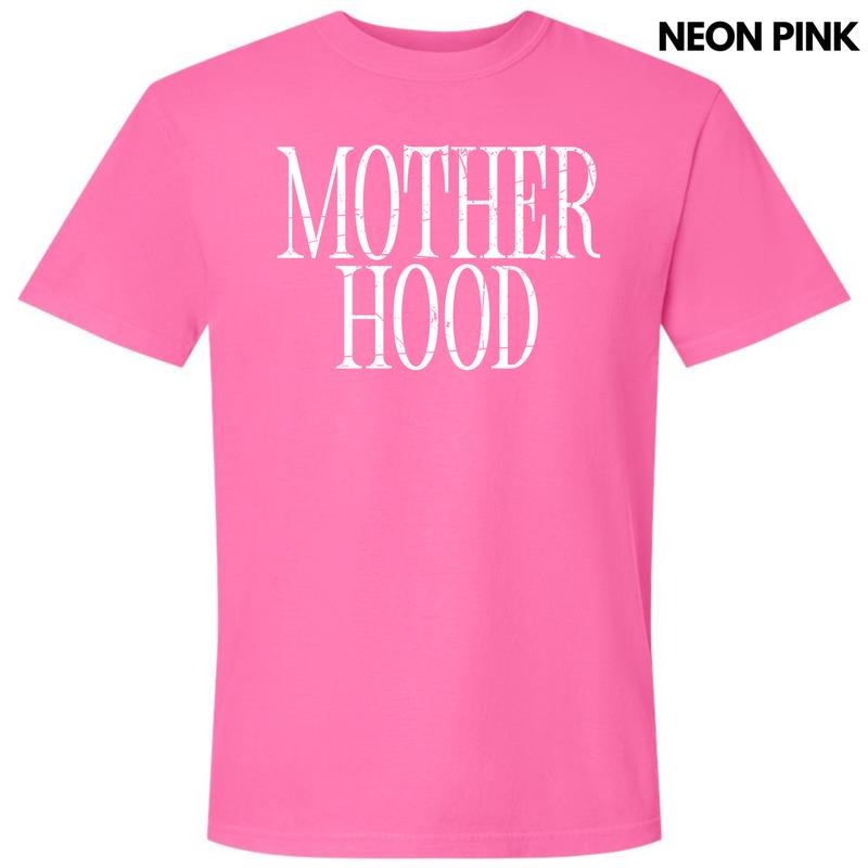 Mother Hood White Comfort Colors T-Shirt 'NLB' Hoodie Sweatshirt | PrintMintTees.com