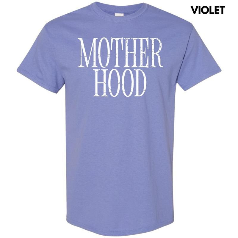 Mother Hood White Gildan Short Sleeve T-Shirt 'NLB' Hoodie, Sweatshirt | PrintMintTees.com