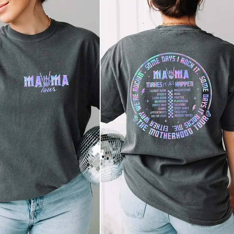 Motherhood Shirt, Some Days I Rock It Shirt, Mama Lighting Bold Shirt, Mama Funny Tour Shirt Hoodie Sweatshirt