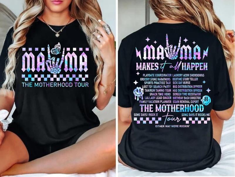 Motherhood Shirt, Some Days I Rock It shirt, Mama lighting bold shirt, Mama Funny Tour shirt, Mother's Day Funny shirt...