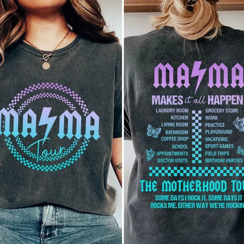 Motherhood shirt, Some Days I Rock , Mama lighting bold , Mama Funny Tour shirt, Mother's Day Funny shirt Hoodie Sweatshirt
