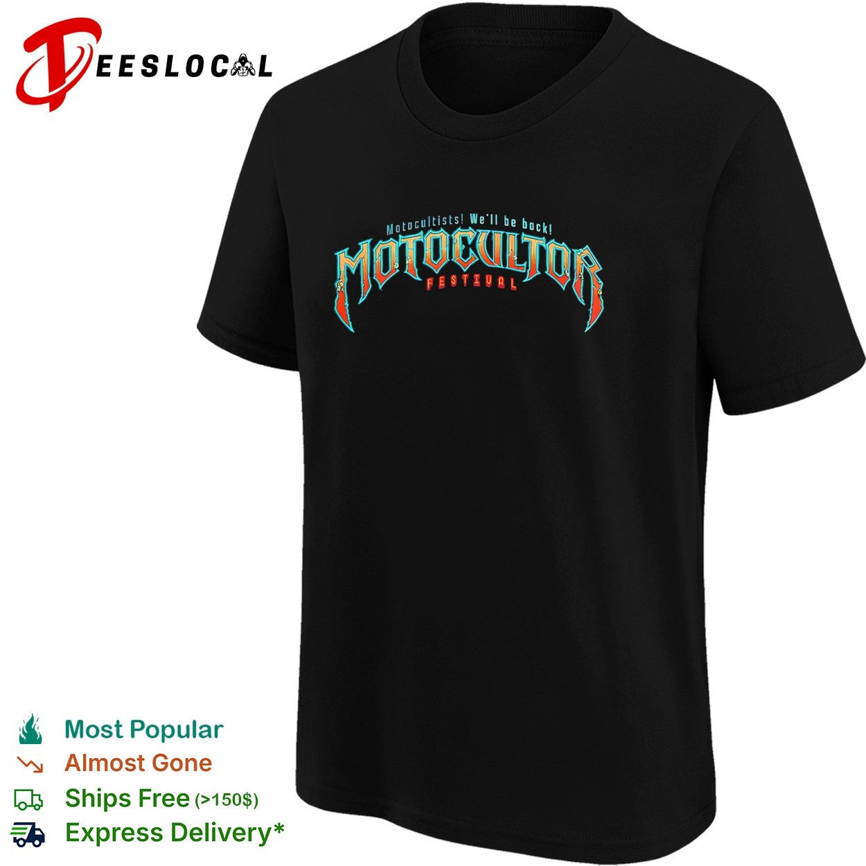 Motocultor Festival 2026 We’ll be bock In Carhaix France logo shirt