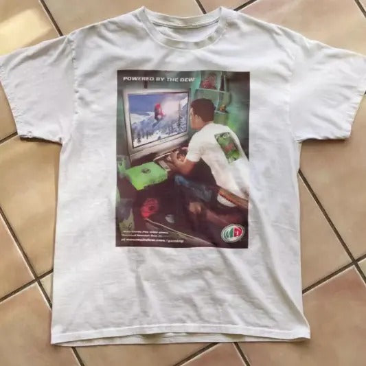 Mountain Dew Ad Campaign Retro Vintage T-Shirt, Unisex T-shirt, Y2k Shirt, Gift For Men Women Hoodie Sweatshirt