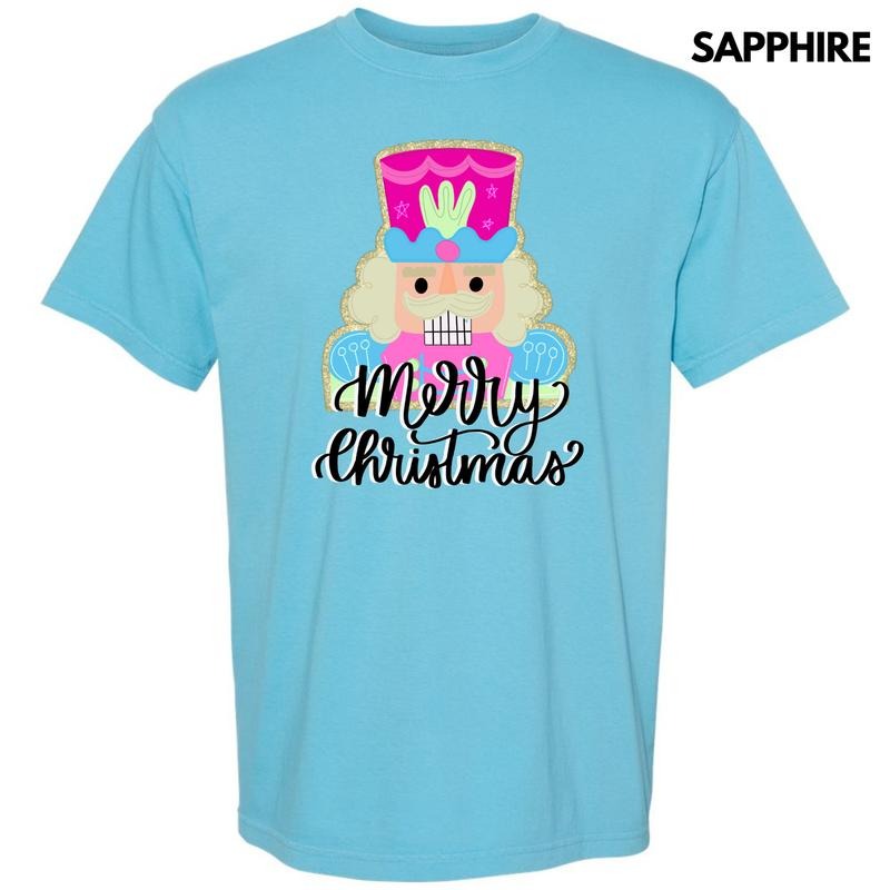 Mr. Nutcracker Merry Christmas Comfort Colors T-Shirt 'NLB' Hoodie, Sweatshirt | PrintMintTees.com