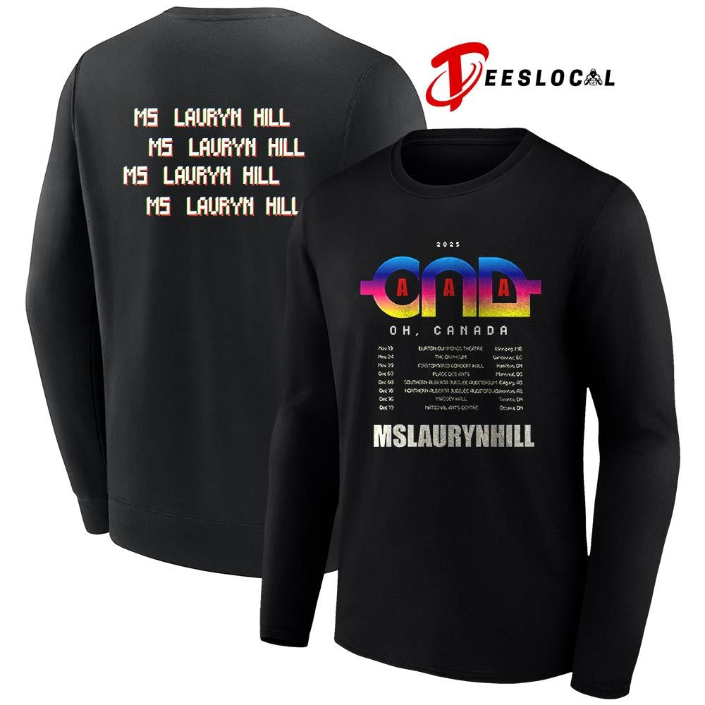 Ms Lauryn Hill air name repeat dates schedule shirt