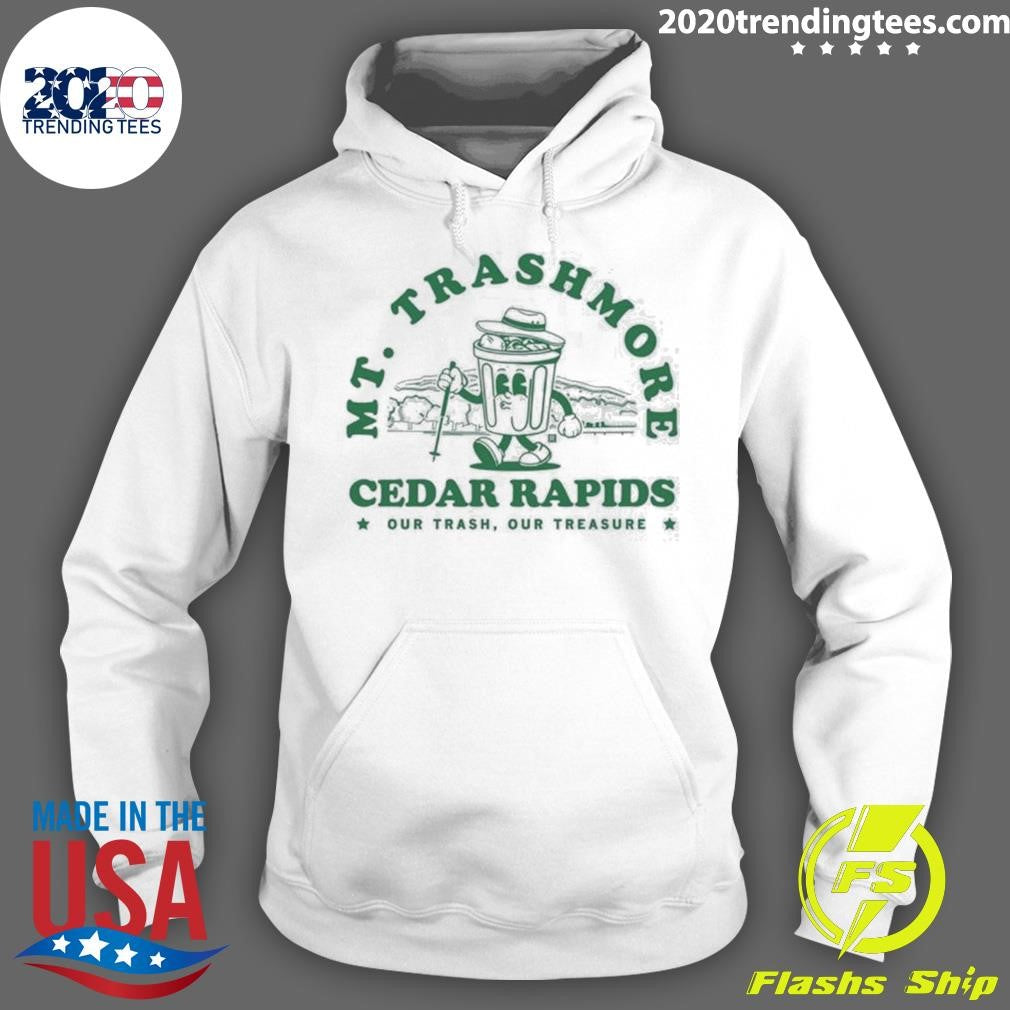 Mt. Trashmore Cedar Rapids Our Trash, Our Treasure Shirt