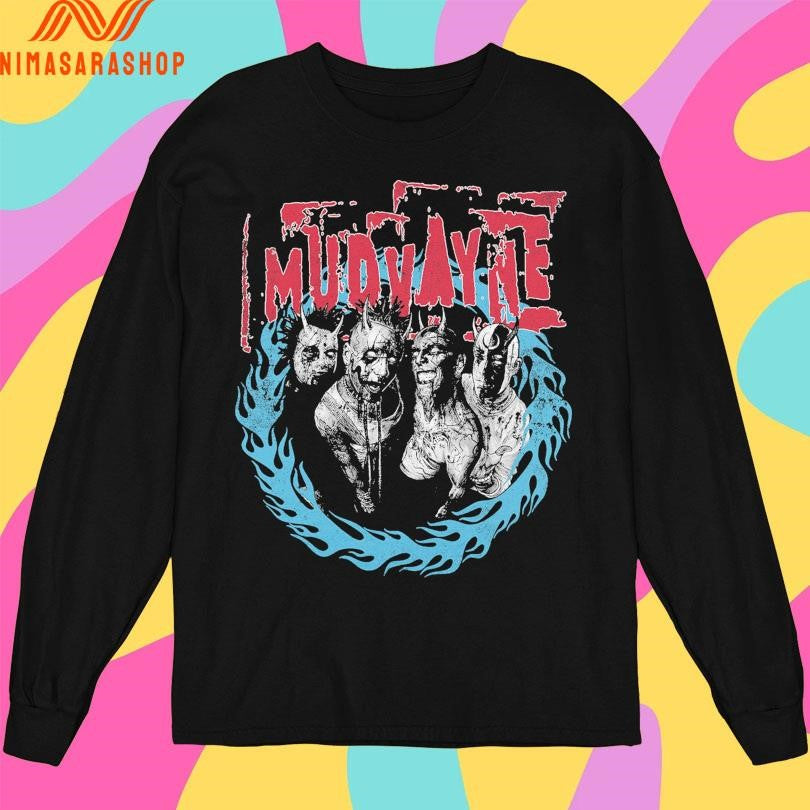 Mudvayne Mud Flame Shirts