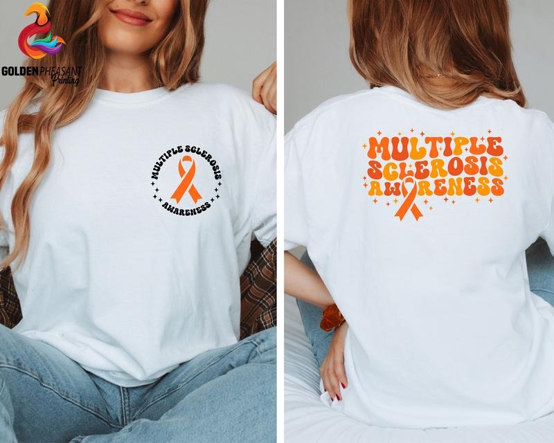 Multiple Sclerosis Awareness Shirt Ms Awareness Shirt Motivational Shirt Multiple Sclerosis Shirt Multiple Sclerosis...