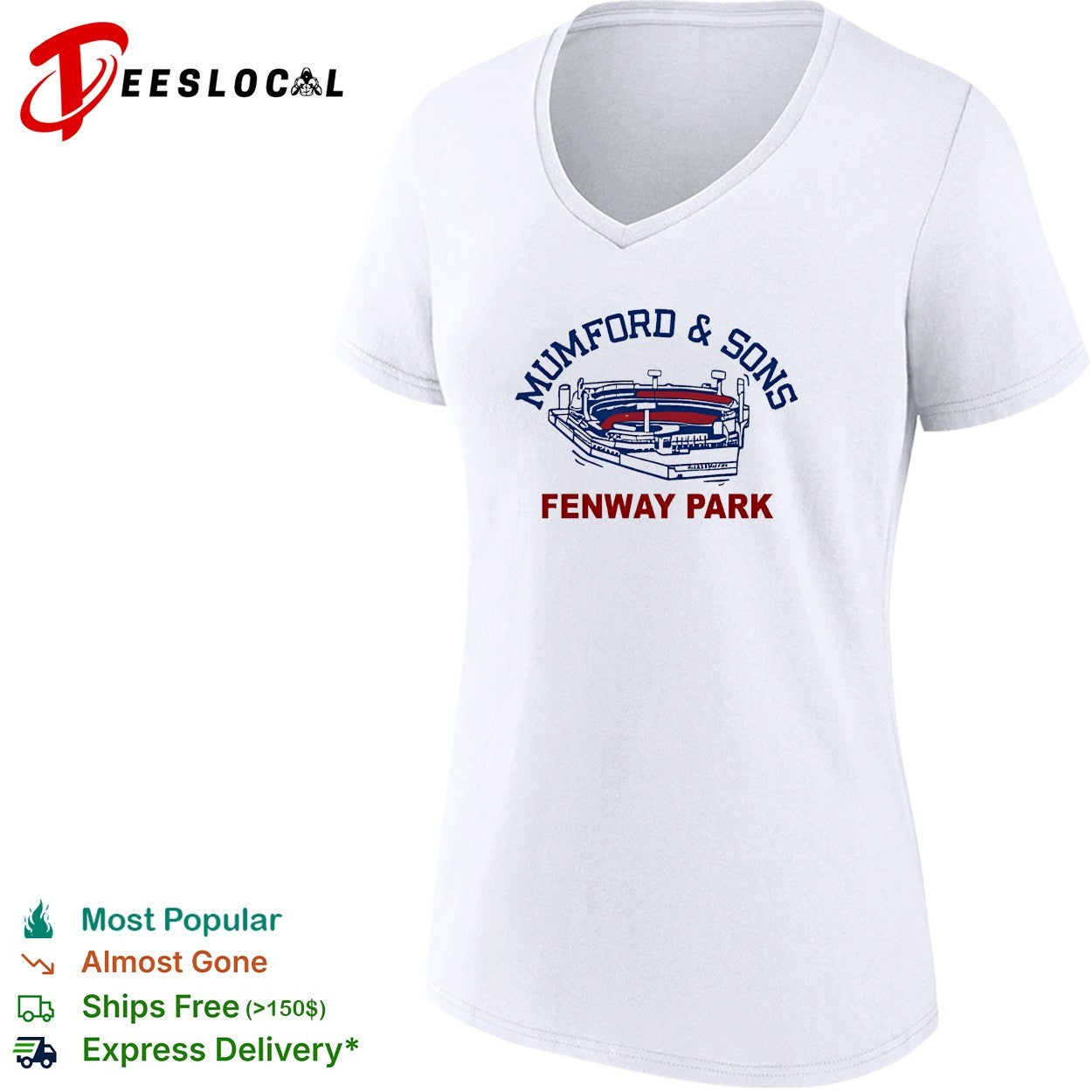 Mumford and Sons Boston MA On June 22 2026 shirt