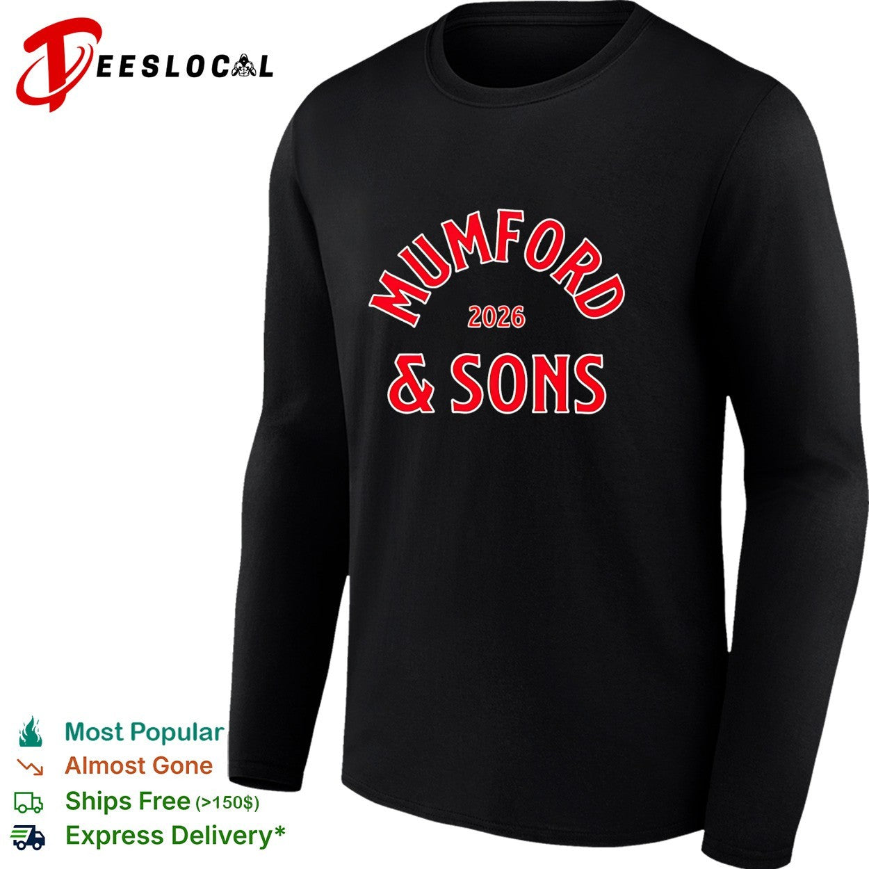 Mumford and Sons Boston MA Tour On June 22 2026 shirt