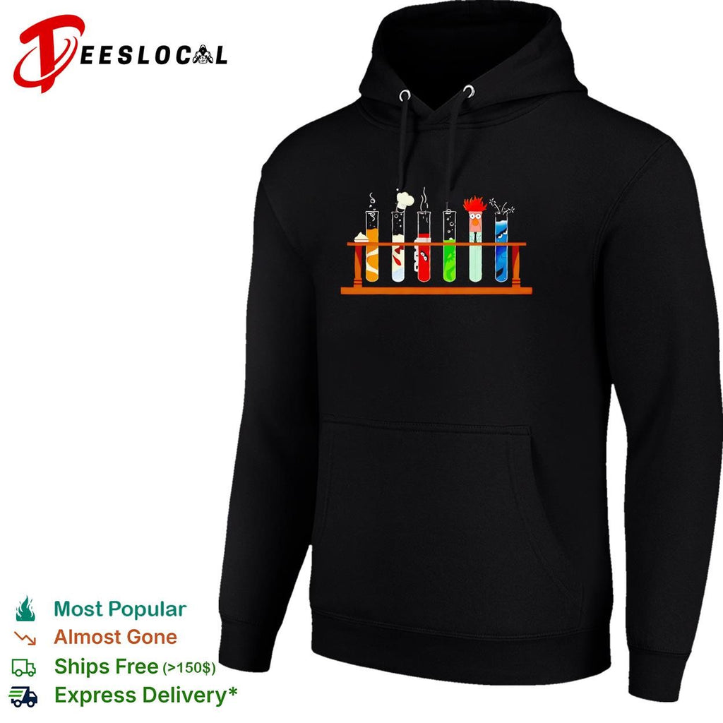 Muppets Beaker test tubes laboratory shirt