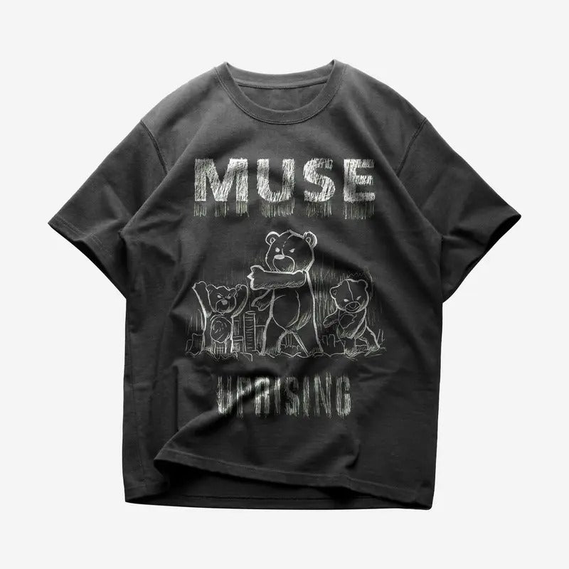 Muse T-shirt - Rock Music Shirt - Muse Merch - Unisex Cotton Tee Hoodie Sweatshirt | PrintMintTees.com