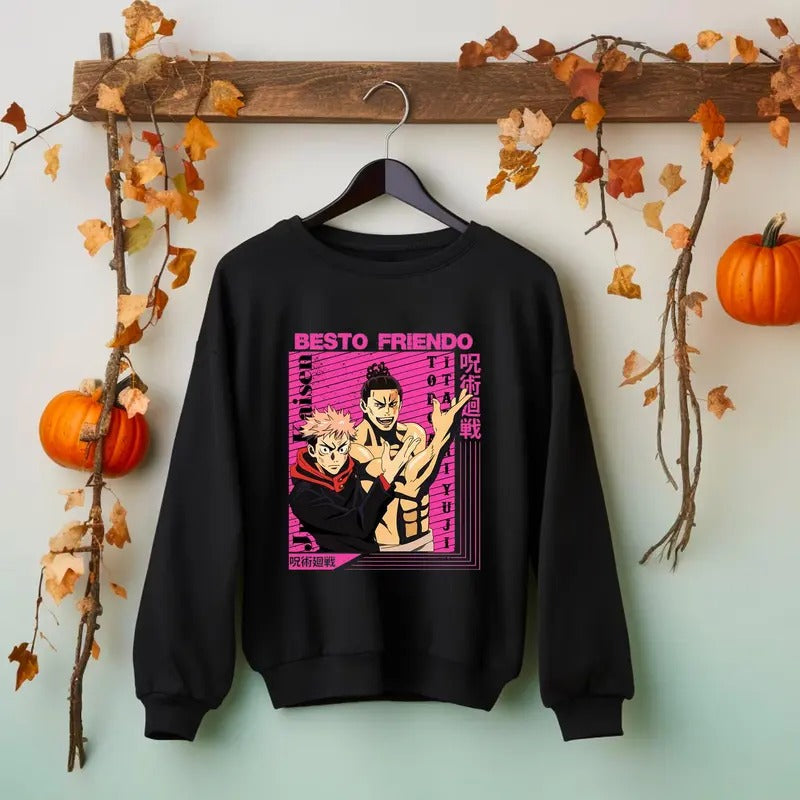 My Besto Friendo Hoodie Sweatshirt, Anime T-shirt Sweatshirt Hoodie, Sweatshirt, Hoodie | PrintMintTees.com