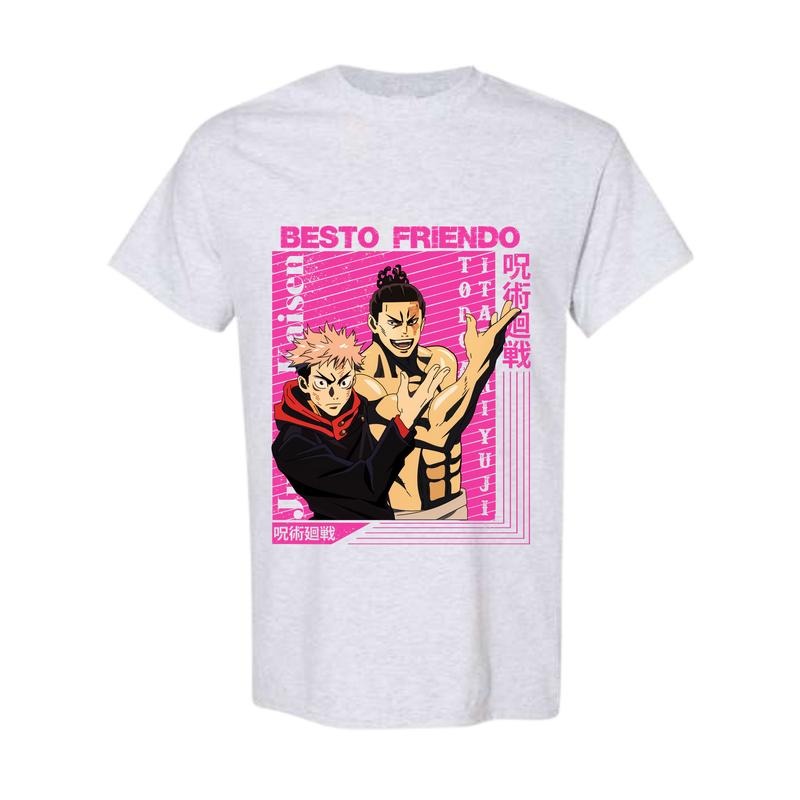 My Besto Friendo, Anime T-shirt DRG, Full Color, Full Size Comfort Cotton Hoodie Sweatshirt | PrintMintTees.com