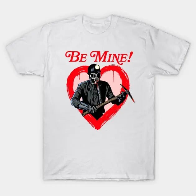My Bloody Valentine Movie- Be Mine! Valentine's Day T-Shirt Casual Fabric Hoodie Sweatshirt | PrintMintTees.com