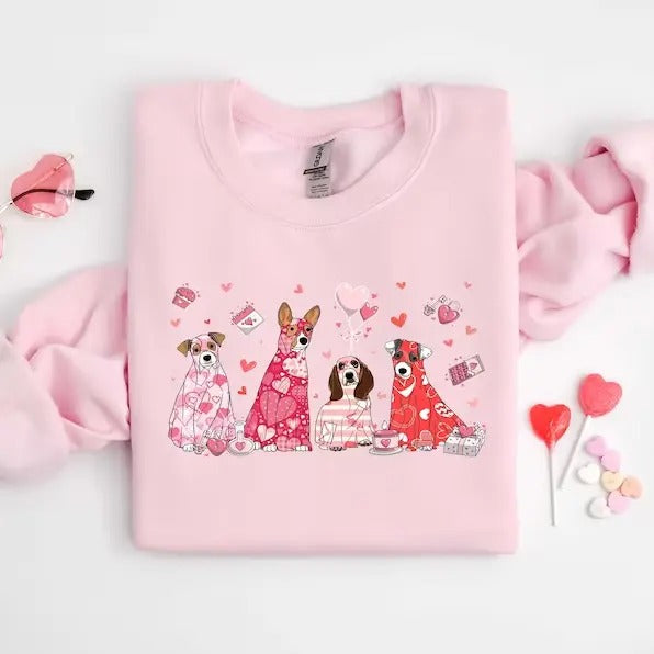 My Dog Is My Valentine sweatshirt, Hoodie, T-Shirt | PrintMintTees.com