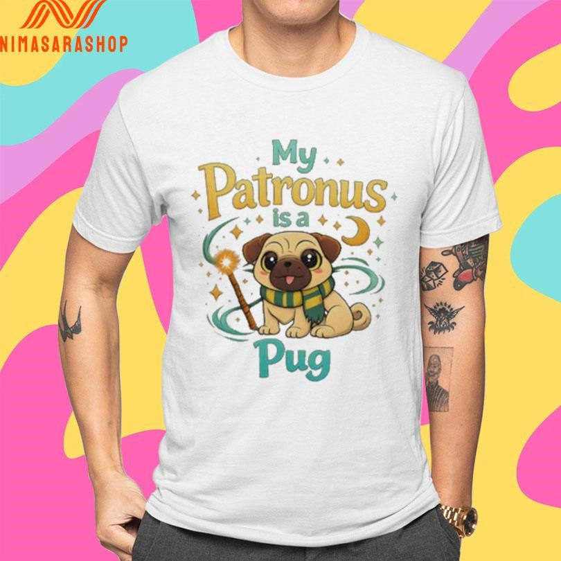 My Patronus Is A Pug Wizard Dog Shirts
