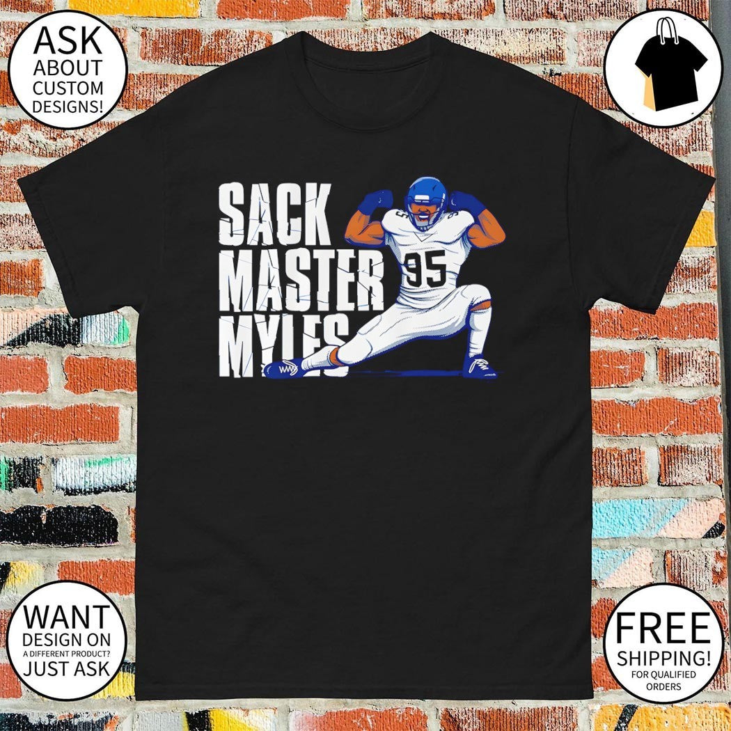 Myles Garrett Cleveland Browns football player Sack Master Myles shirt