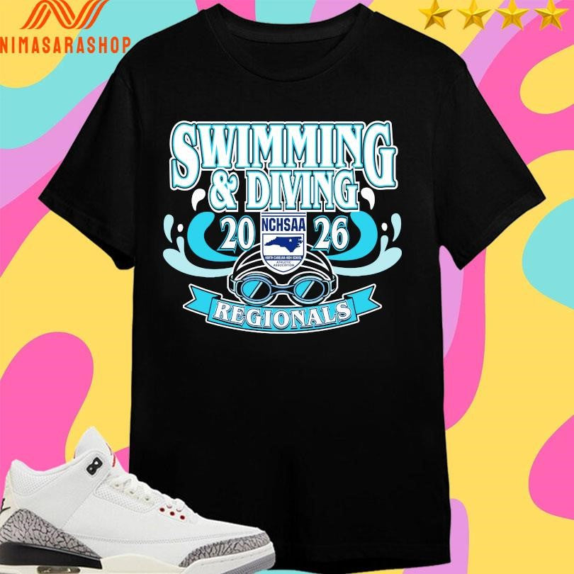 NCHSAA Swimming And Diving Regional 2026 Shirts