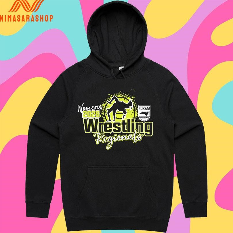 NCHSAA Wrestling Women Regionals 2026 Shirts