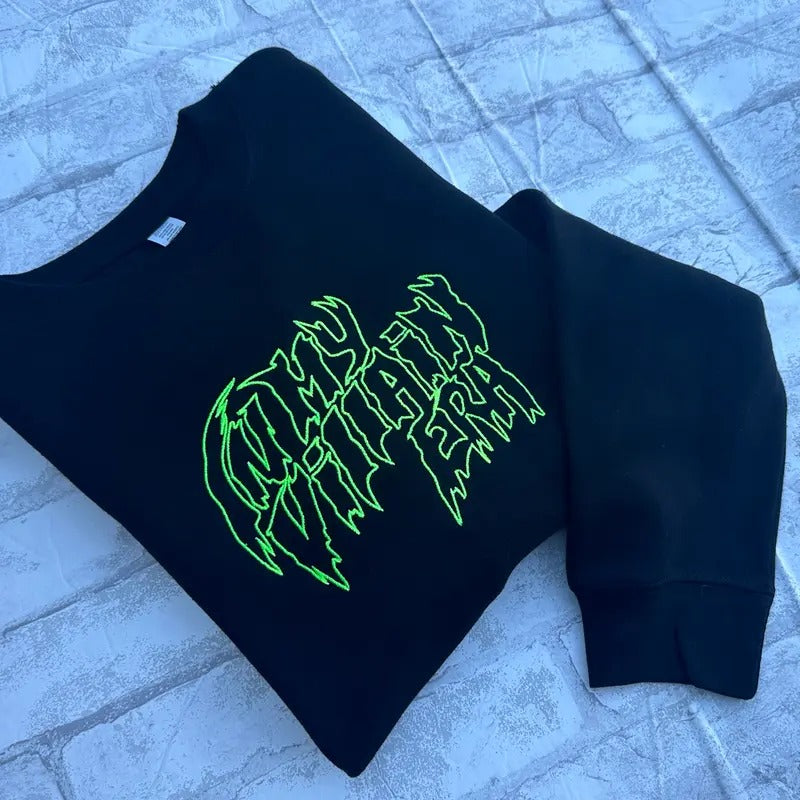 NEW In My Villain Era TM Embroidered Crewneck Sweatshirt Menswear Stylish Shirt Hoodie | PrintMintTees.com