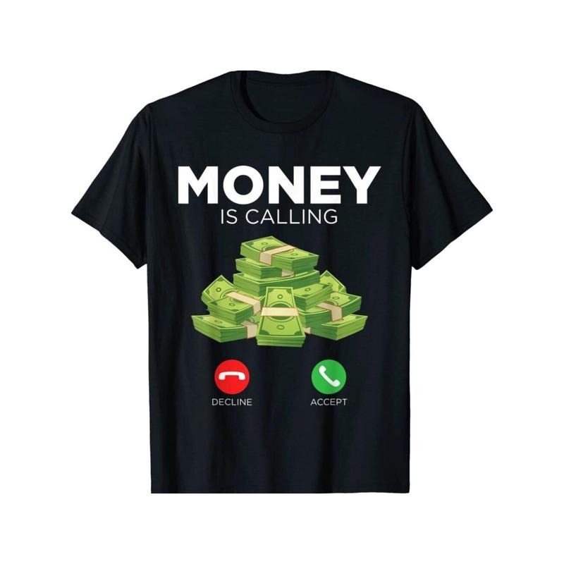 NEW LIMITED Hundred Dollar Bill Money Calling 100 Bills Funny Gift T-Shirt made in usa Hoodie Sweatshirt | PrintMintTees.com