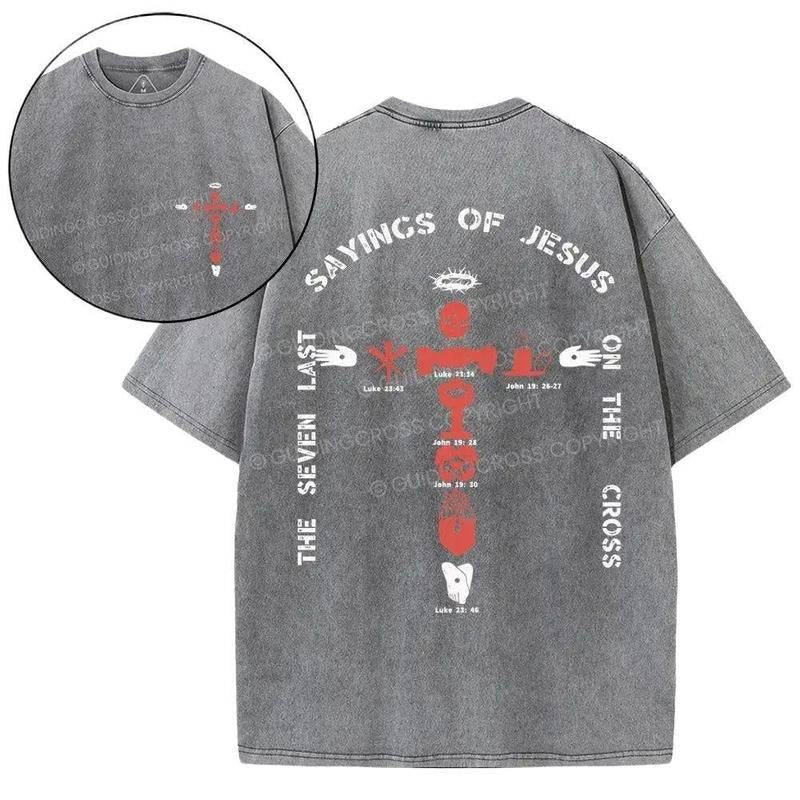 NEW-sample Christian Washed T-Shirt Christian t shirts, Vintage 90s Graphic Tee, Gift Top Womenswear Cotton Hoodie Sweatshirt