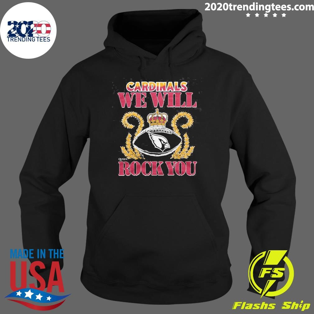 NFL 2026 Arizona Cardinals Homage We Will Rock You Schedule Queen Tri-Blend Shirt